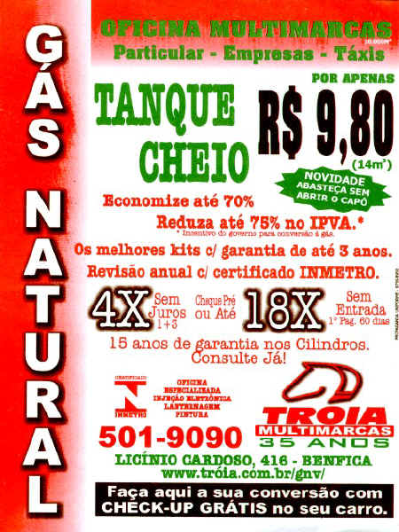 G�s Natural - Folder Junho/2001