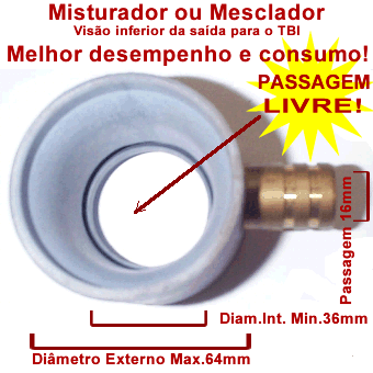 Mesclador para Mangueira de Ar